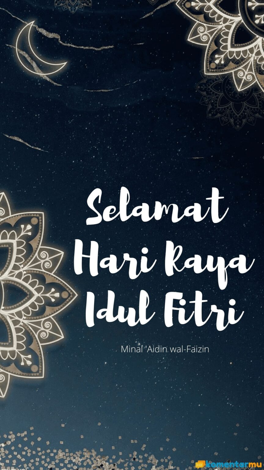 25+ Gambar Selamat Idul Fitri & Ucapan Lebaran 2021